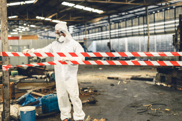 Professional Odor Removal technician working in Miramonte, CA